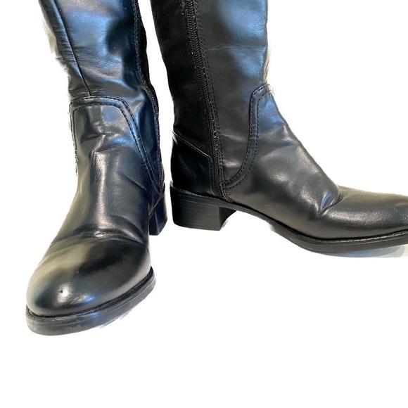 Franco Sarto JESPA boots in black Vegan leather Size 5.5 - Picture 4 of 13